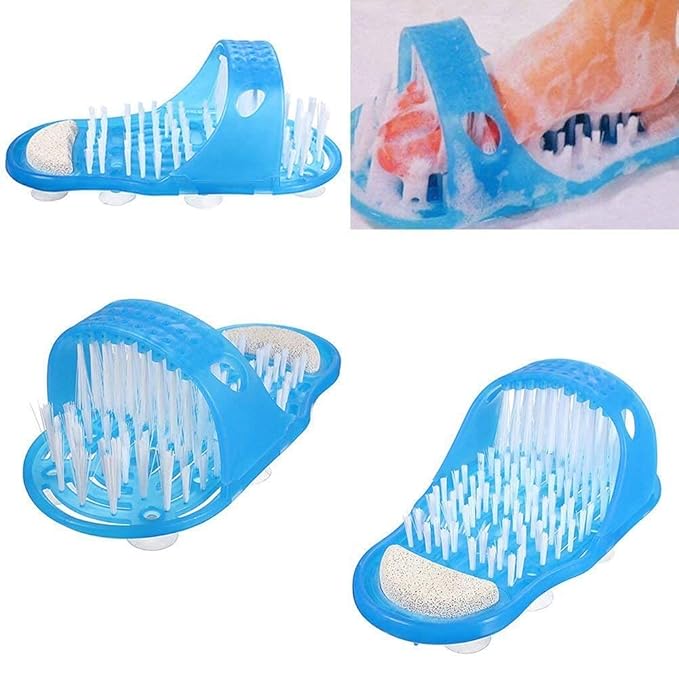 Simple Slippers Foot Cleaner – Easy Slip-On Foot Washing & Massage Slippers for Clean, Fresh Feet
